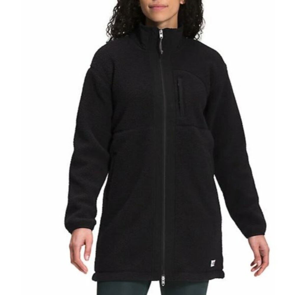 The North Face Cragmont Fleece Black Coat Size Large